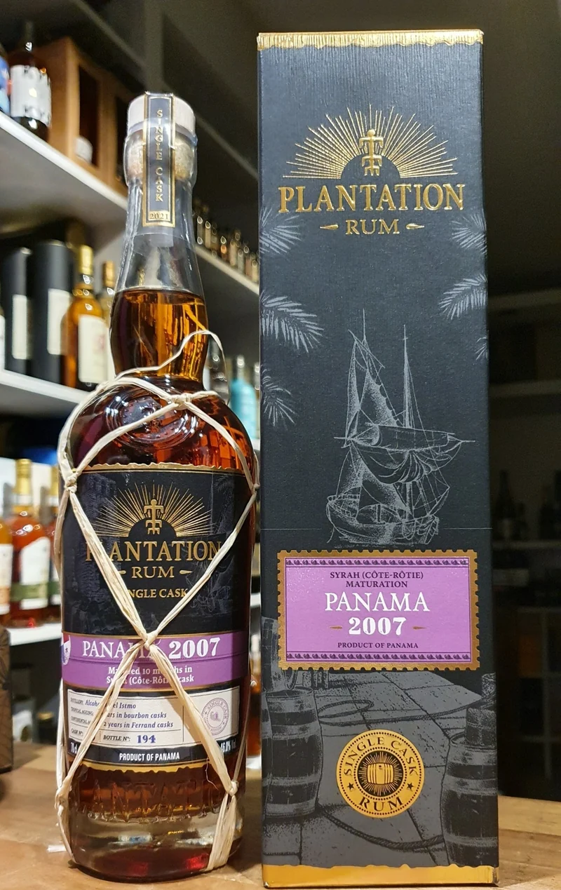 Plantation Panama 2007 2021 Syrah 14y 0,7l 46%vol. Rum dp Planteray