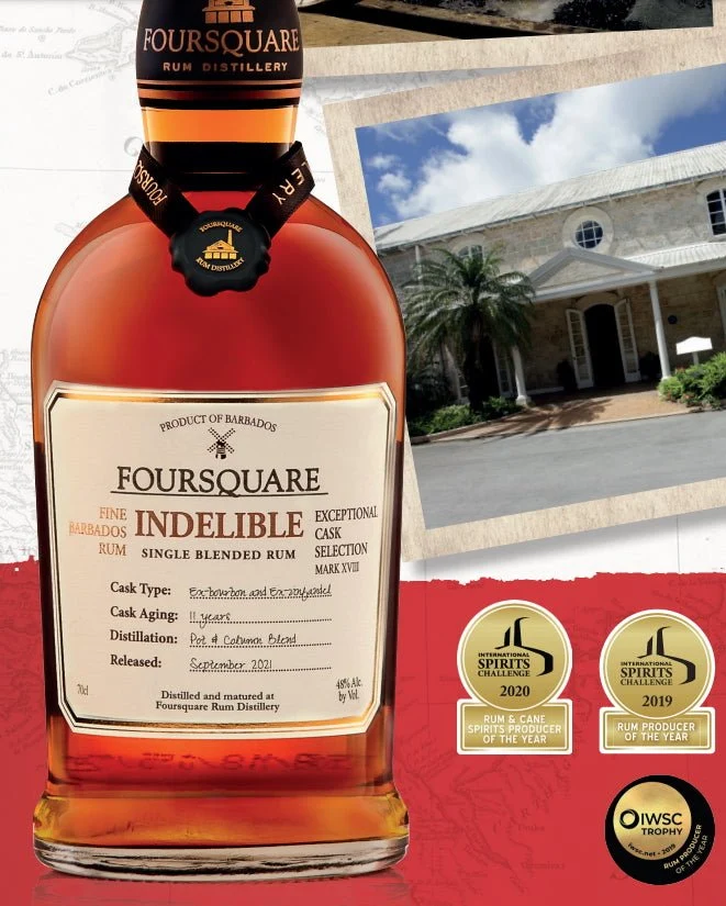 Foursquare Indelible Barbados #22 Exceptional collection 48% vol. 0,7l ecs rum