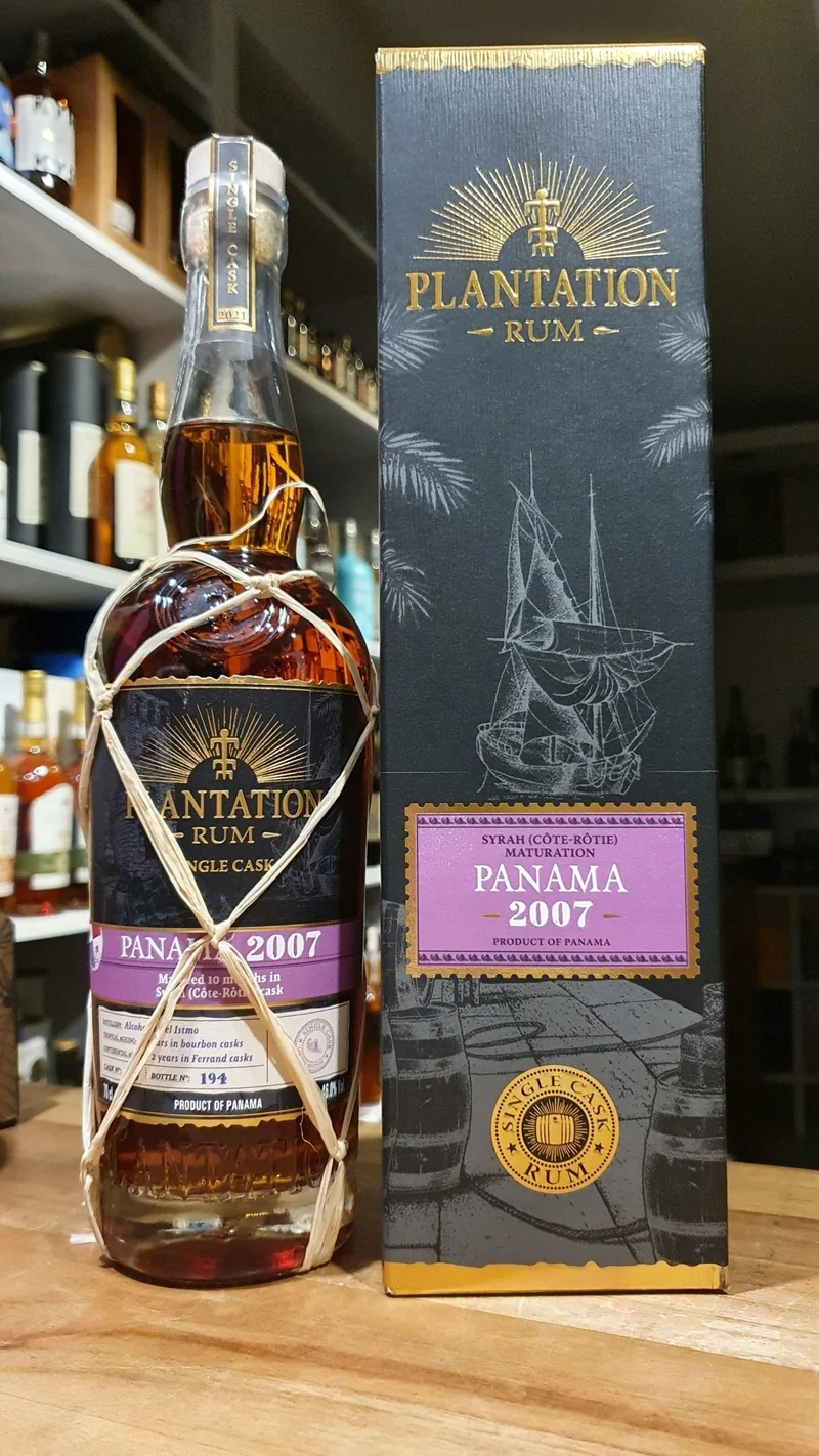 Plantation Panama 2007 2021 Syrah 14y 0,7l 45,8%vol. Rum Planteray