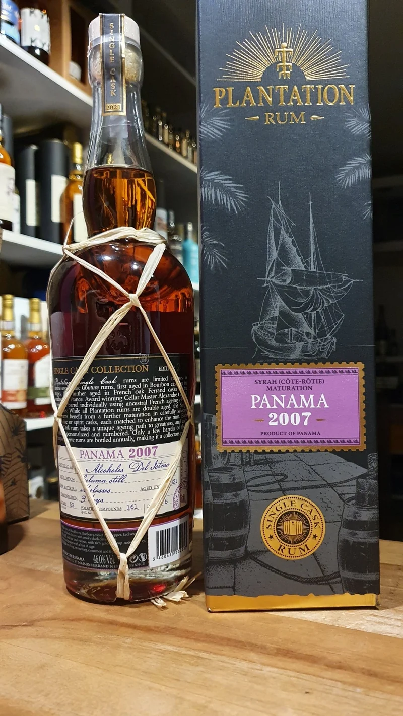 Plantation Panama 2007 2021 Syrah 14y 0,7l 45,8%vol. Rum Planteray