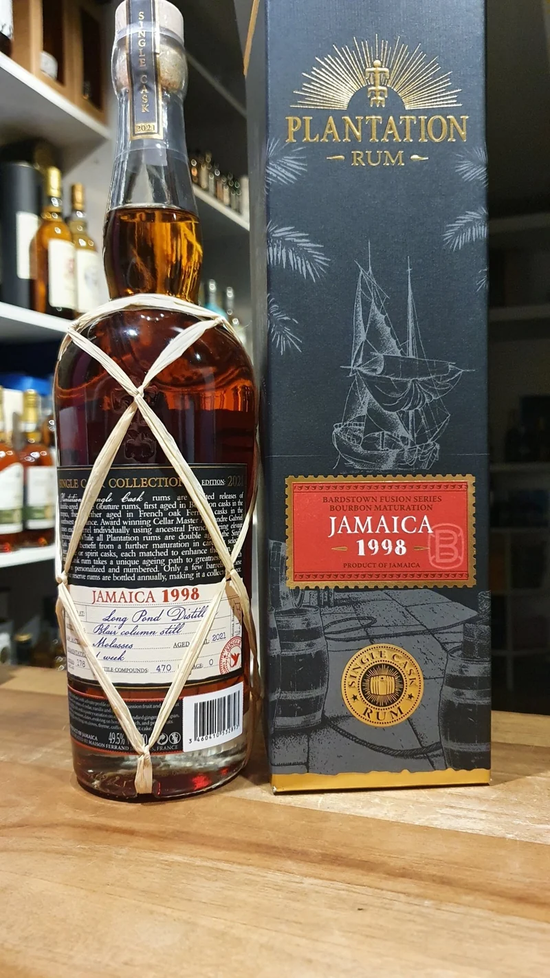 Plantation Jamaica 1998 2021 Long Pond Bardstown 0,7l 49,5% vol. single cask Rum Planteray