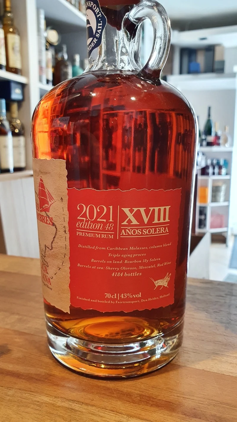 Tres Hombres Edition 48 Rum Dominican Rep.18y Solera 0,7l 43%vol.