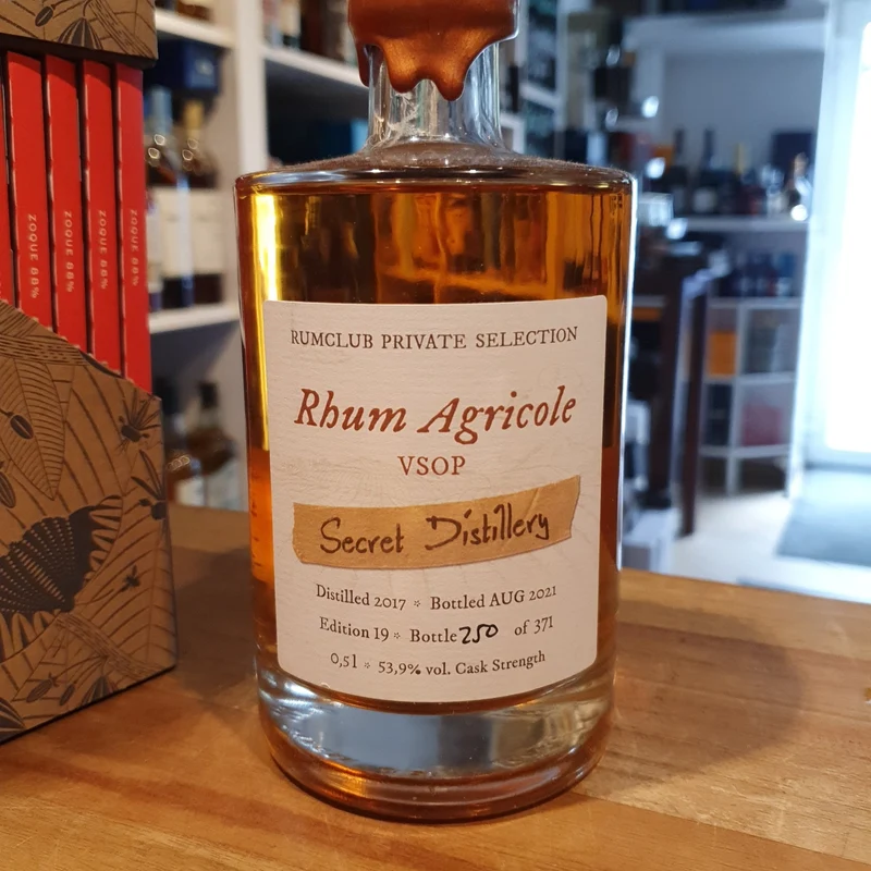 Rumclub Ed. 19 La Favorite secret Martinique 53,9% vol. 0,5l Single cask Rum club Rhum agricole