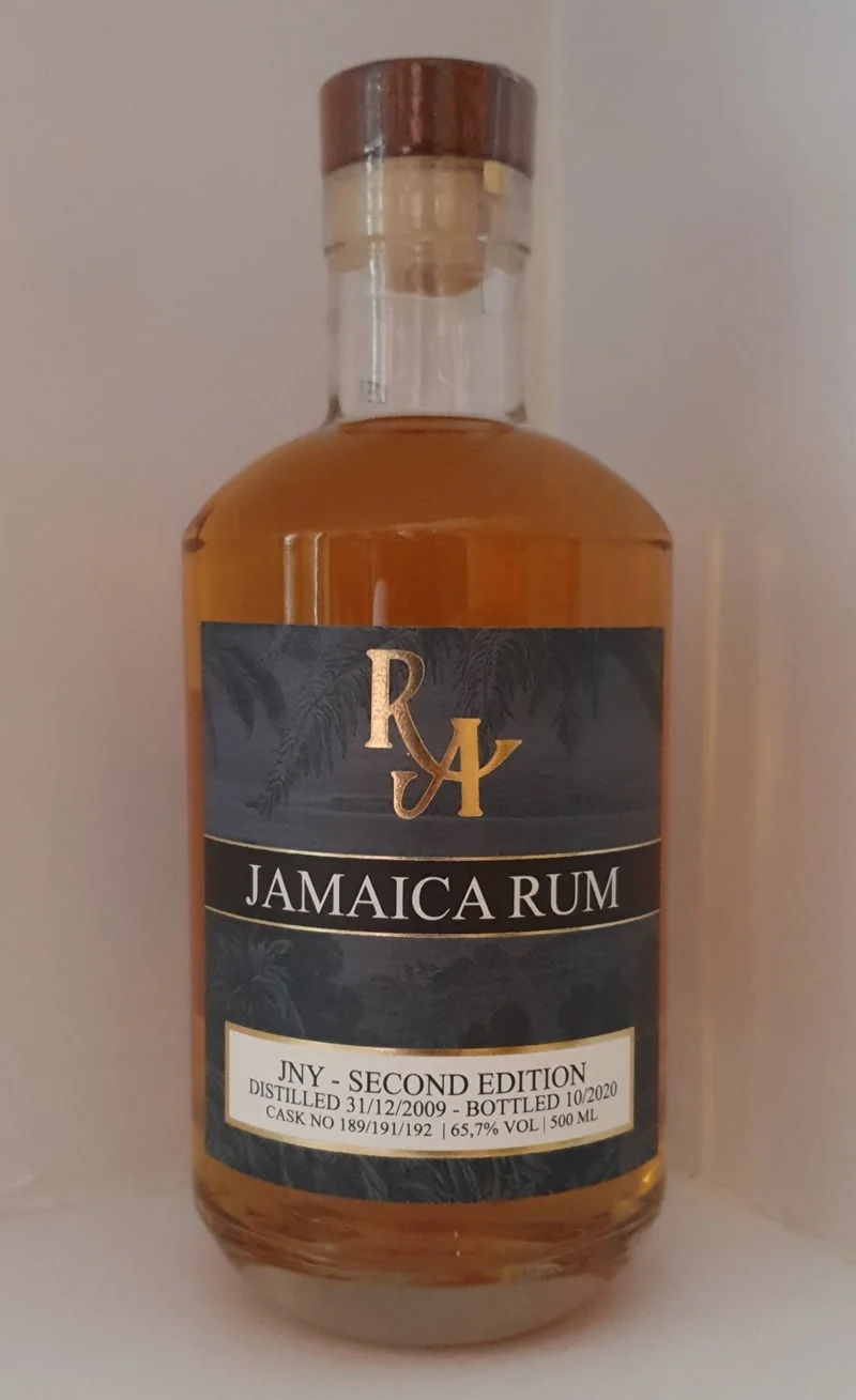 RA New Yarmouth 2009 JNY second edition 0,5l 65,7% vol. Jamaica Artesanal Rum