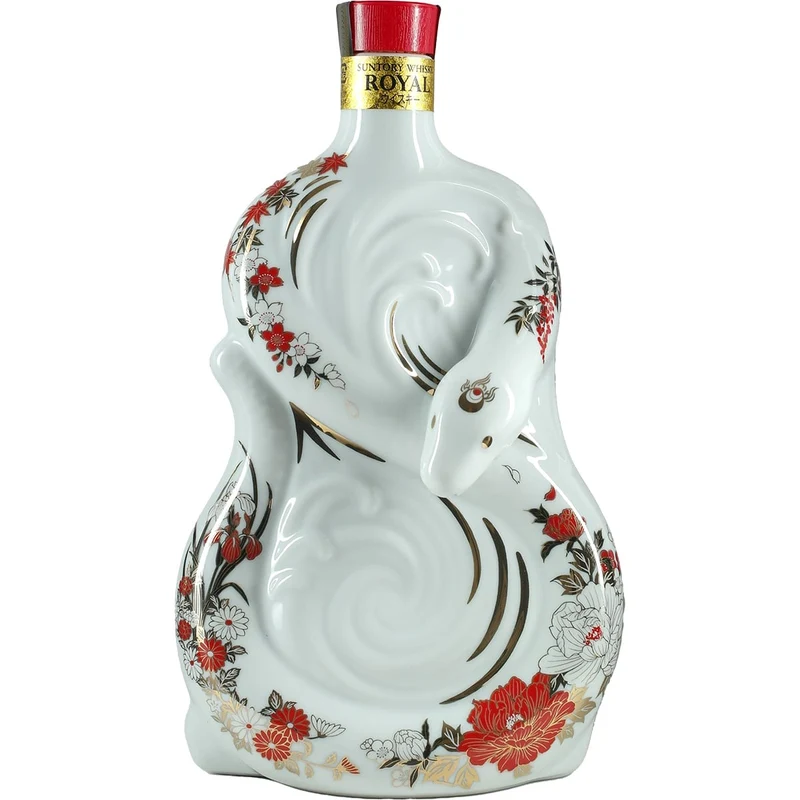 Suntory Old Whisky Zodiac Sternzeichen Flasche "Schlange / Snake" 2025