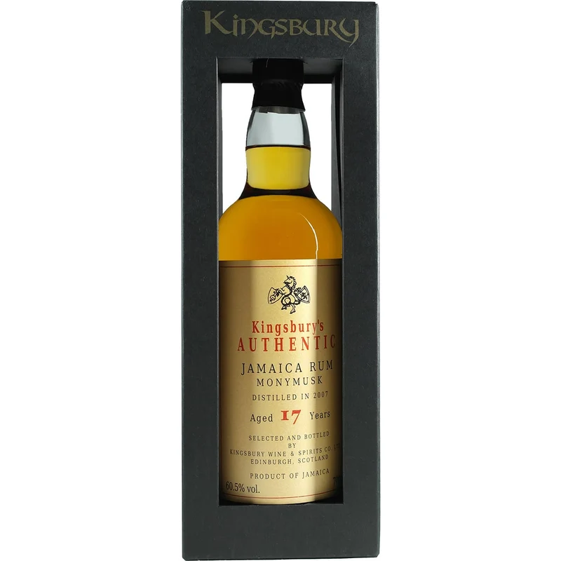 Kingsbury's Authentic Jamaika Rum Monymusk 17 Years