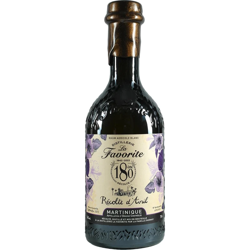La Favorite Rhum Recolte de Avril