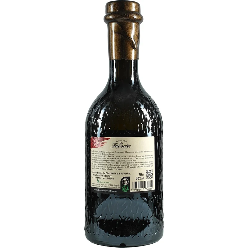 La Favorite Rhum Recolte de Juin