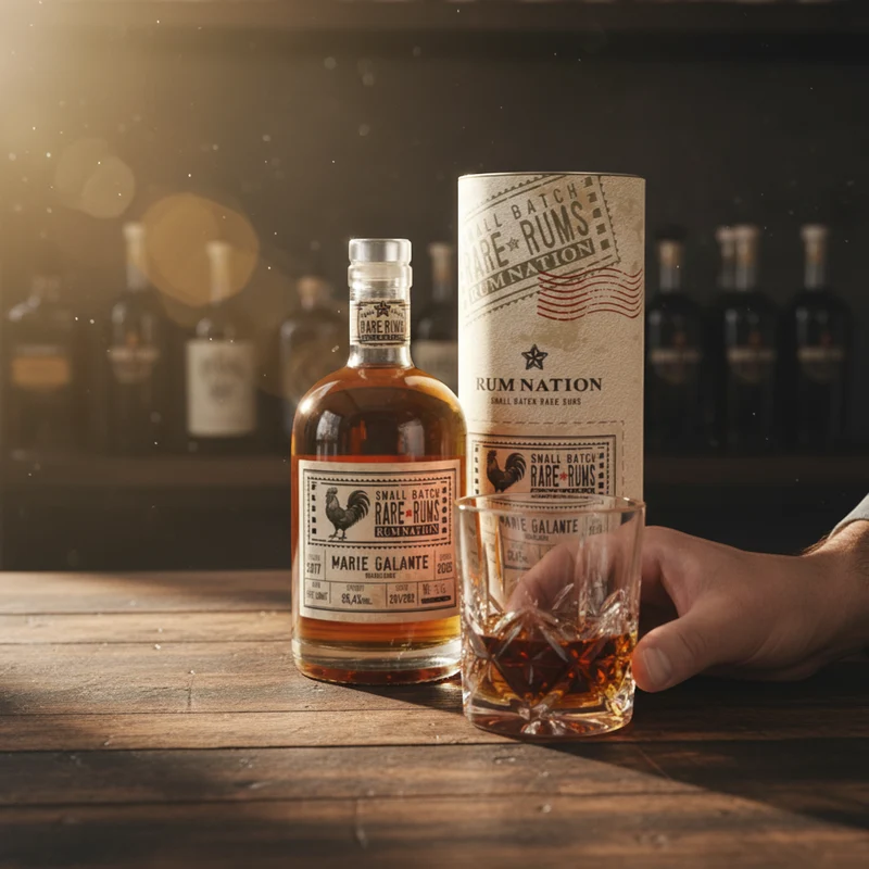 RUM NATION - Marie Galante Guadeloupe 7 Jahre - 55,4% Vol.