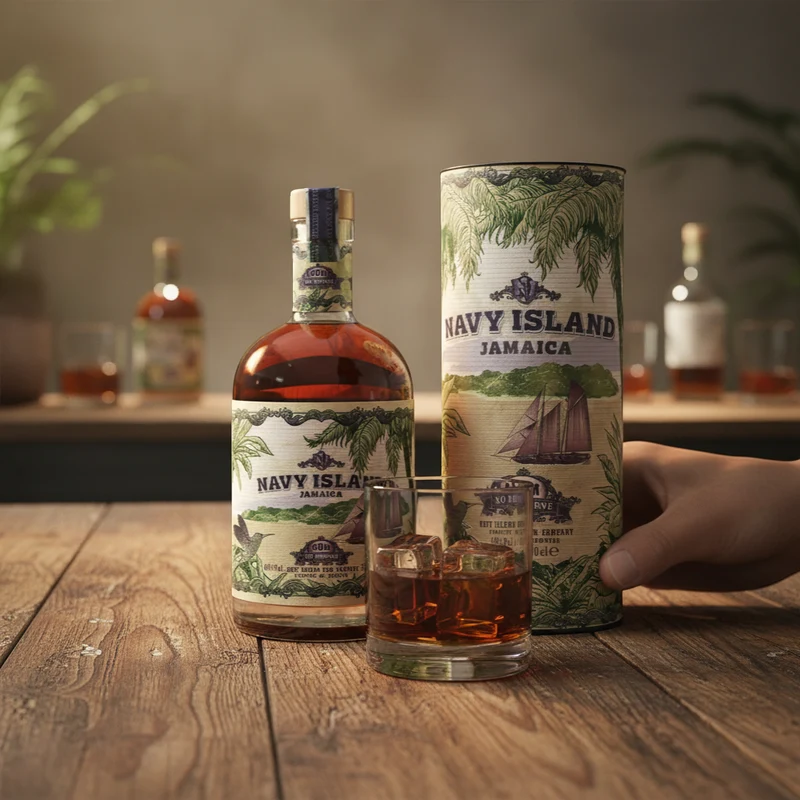 NAVY ISLAND RUM - XO Reserve Jamaican Rum - 40% Vol.