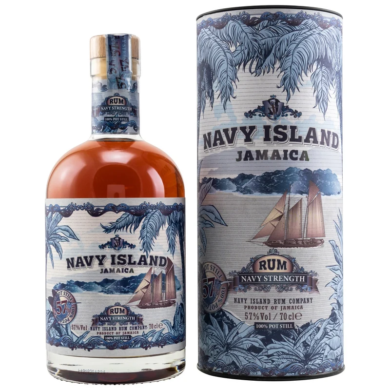 NAVY ISLAND RUM - Navy Strength - 57% Vol.