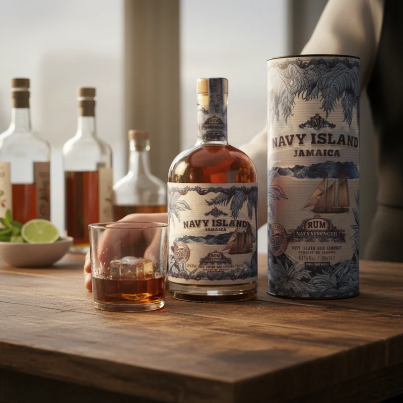 NAVY ISLAND RUM - Navy Strength - 57% Vol.