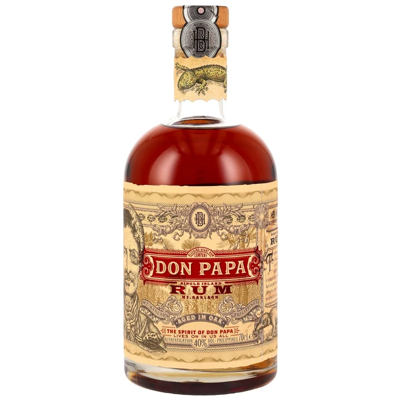 DON PAPA - Single Island Rum - 40% Vol.