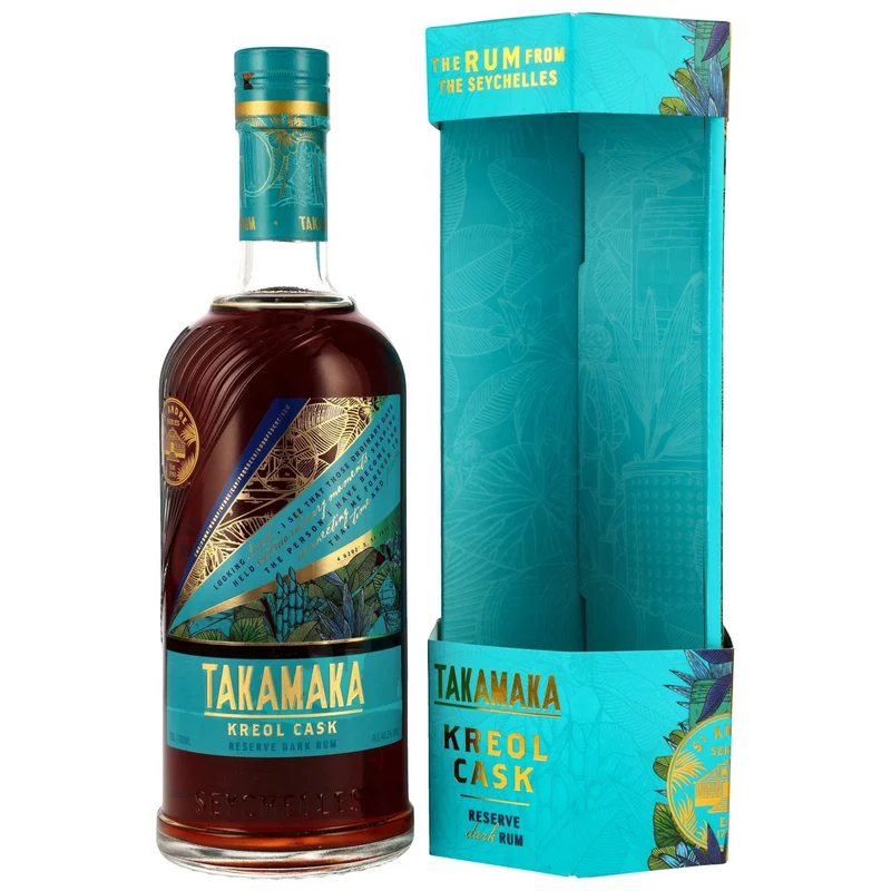 TAKAMAKA - Kreol Cask Rum - 40,3% Vol.