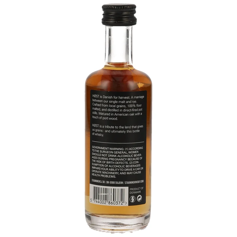 STAUNING - HØST Höst Danish Whisky Design 2025 mini - 40,5% Vol.