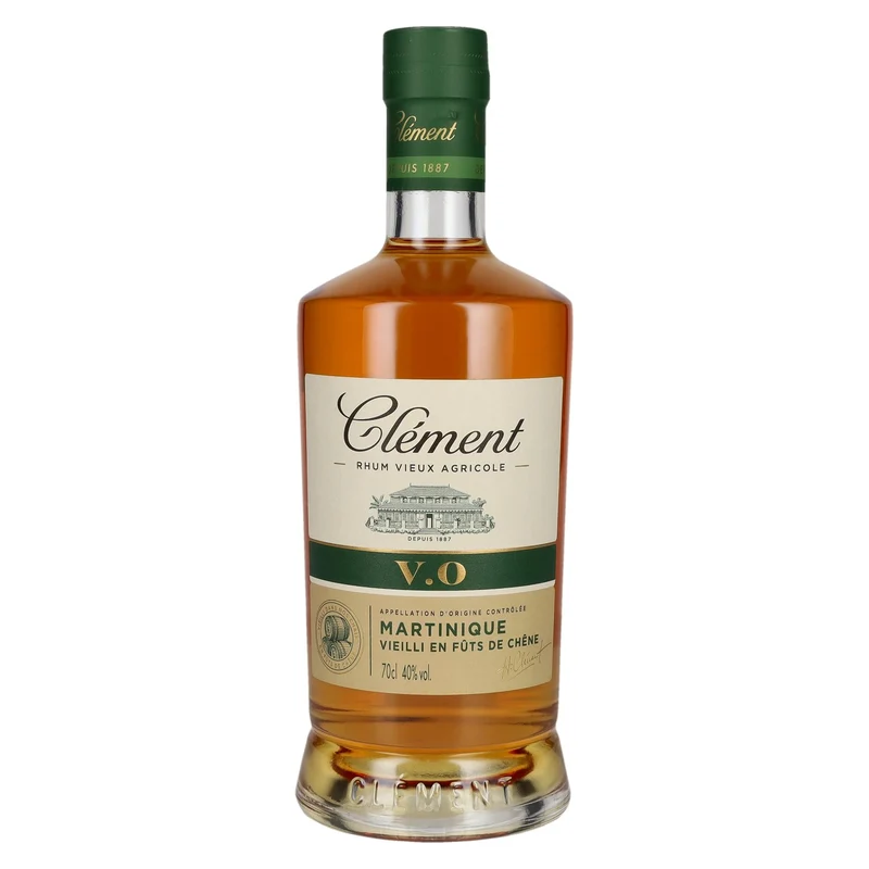 Clément Rhum Vieux Agricole V.O. Martinique 40% Vol. 0,7l Green Label