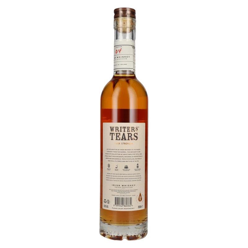 Writer's Tears CASK STRENGTH Irish Whiskey Exclusive Release 2025 54,9% Vol. 0,7l in Geschenkbox