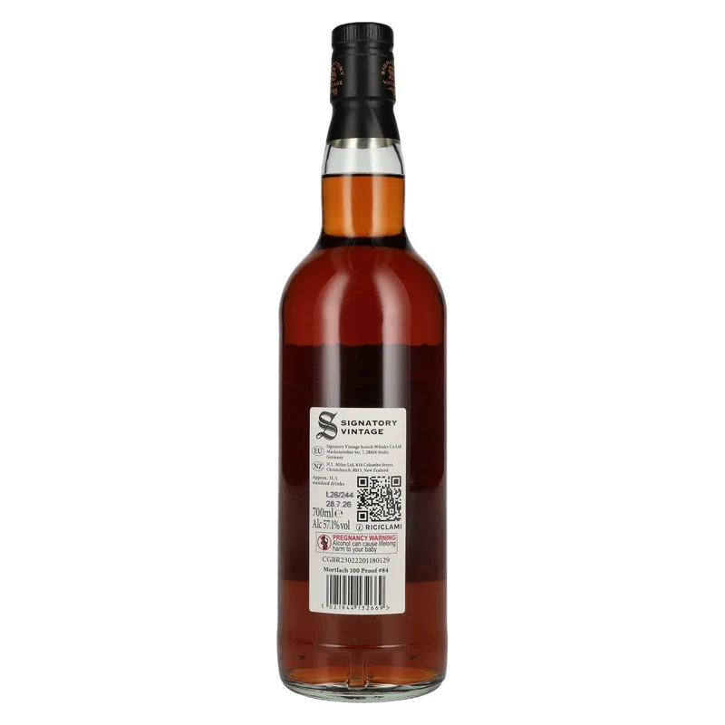 Signatory Vintage 100 Proof Edition MORTLACH 10 Years Old Single Malt #84 2016 57,1% Vol. 0,7l
