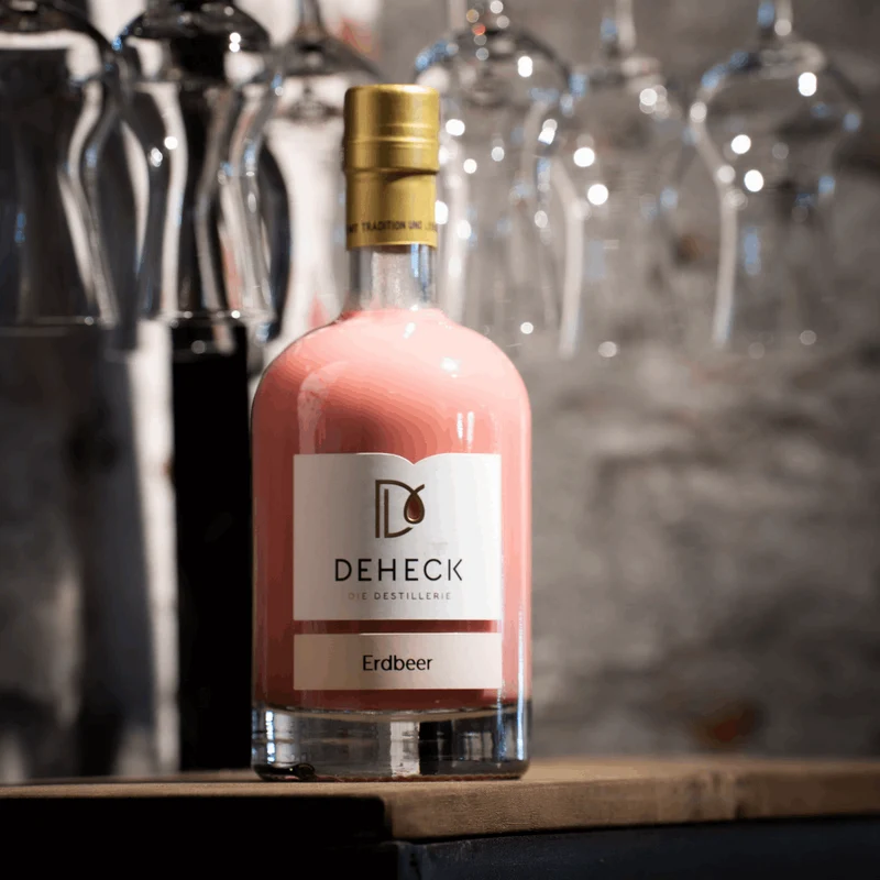 Erdbeer Sahnelikör | fruchtiger Erdbeeren Likör in cremiger Sahne | 15%