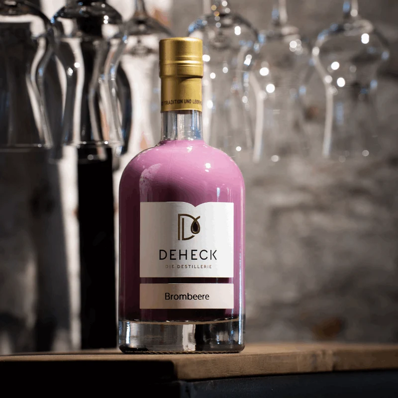 Brombeer Sahnelikör | fruchtiger Brombeere Likör in cremiger Sahne | 15%