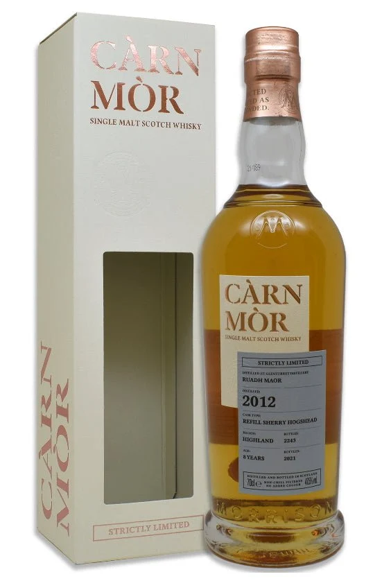 X Ruadh Maor 2012 2021 ( Glenturret 8y ) 0,7l 47,5% vol. Carn Mor Strictly Limited Whisky