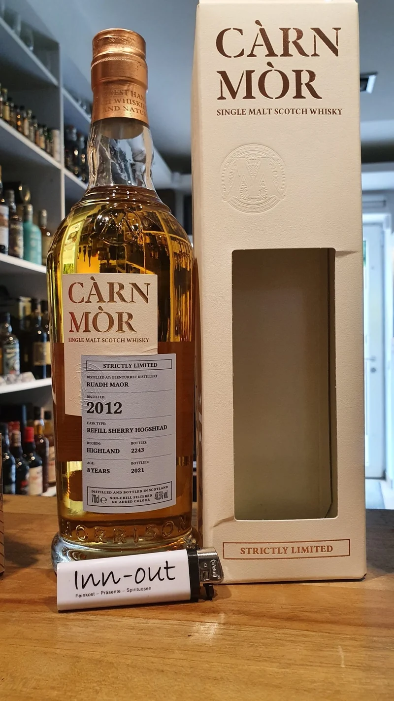 X Ruadh Maor 2012 2021 ( Glenturret 8y ) 0,7l 47,5% vol. Carn Mor Strictly Limited Whisky