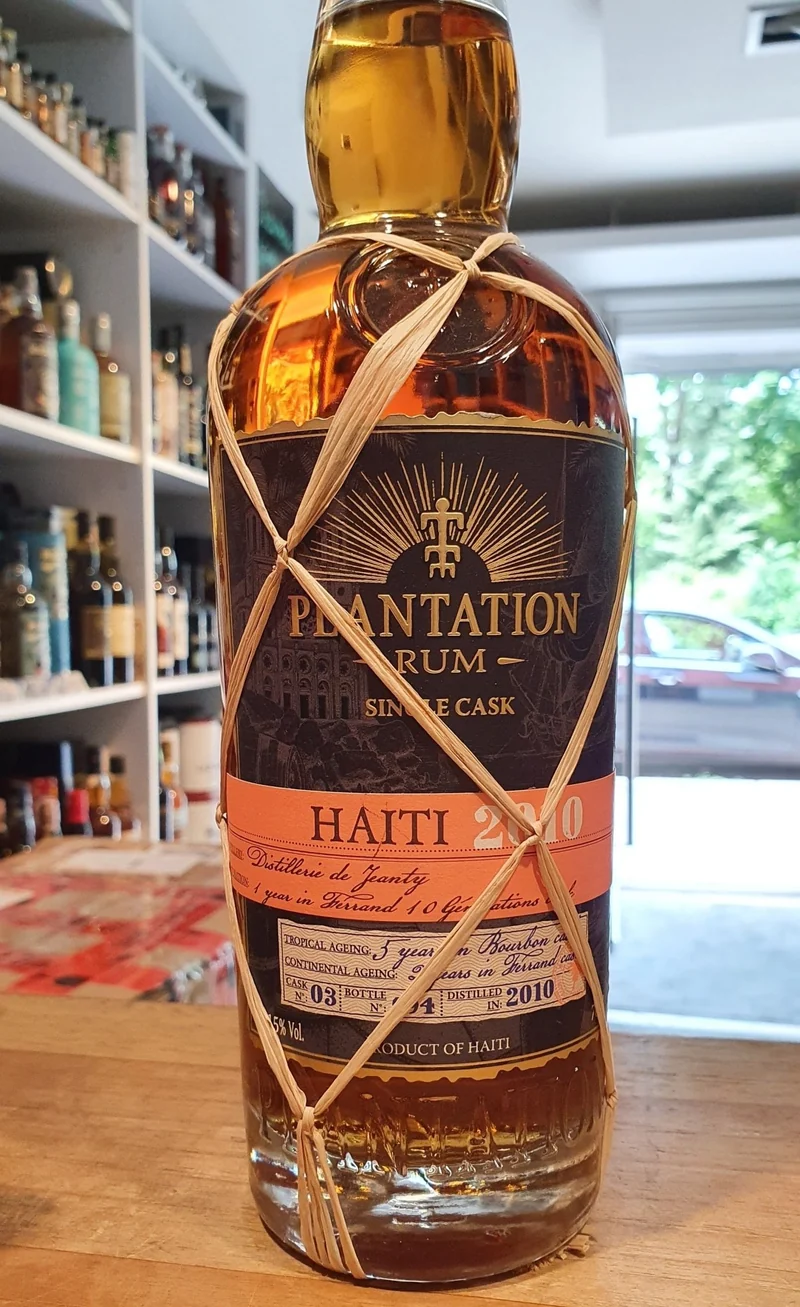 Plantation Haiti 2010 2018 8 y XO 0,7l 40,2%vol. Rum de Jeanty distillery single cask Planteray