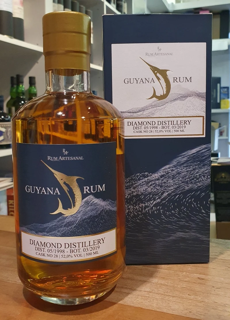 RA Guyana 1998 20y Diamond Dist. MEEA 0,5l 52%vol. Single Cask Rum Artesanal