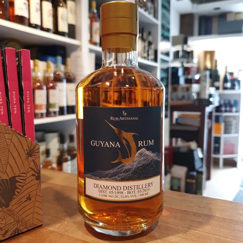 RA Guyana 1998 20y Diamond Dist. MEEA 0,5l 52%vol. Single Cask Rum Artesanal