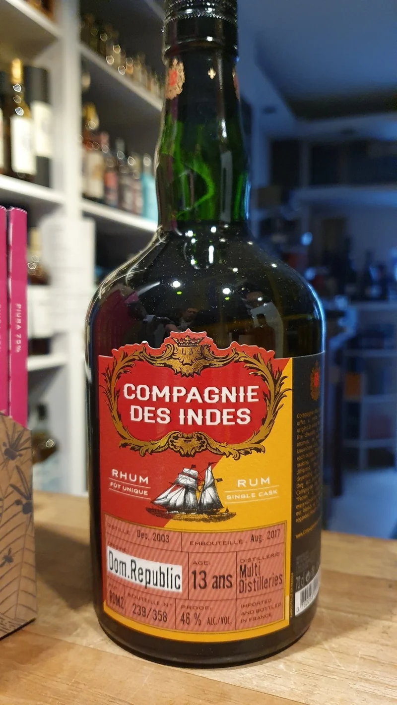 Compagnie des Indes Dominican 13 y Multi dist. 0,7l 46%vol. cdi Rum