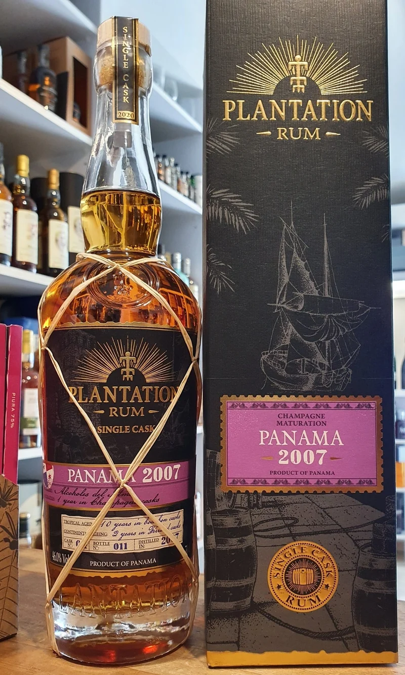 Plantation Panama 2007 2020 Champagne 13y 0,7l 46%vol. Rum Planteray