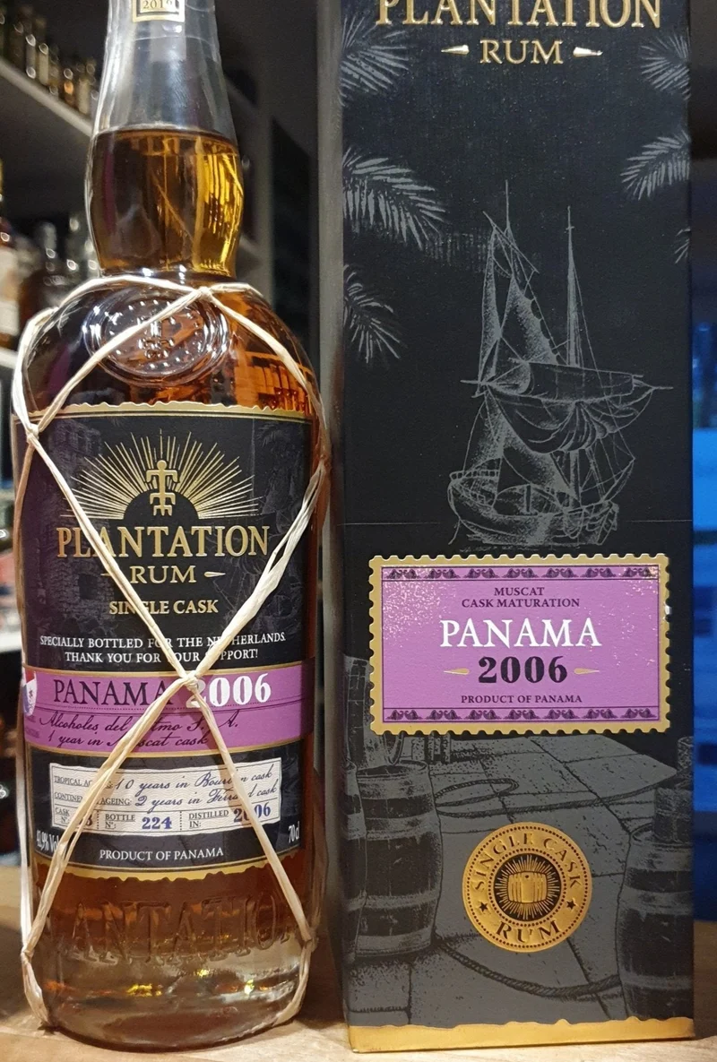 Plantation Panama 2006 2019 0,7l Muscat cask 41,9%vol. Rum Planteray