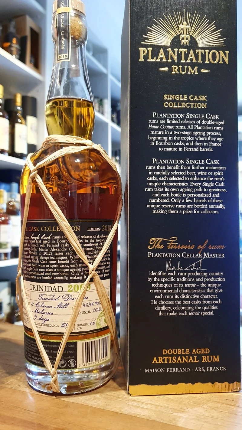 Plantation Trinidad 9y 2009 XO 2018 PdC 42,4% 0,7 l Rum Single Cask Planteray