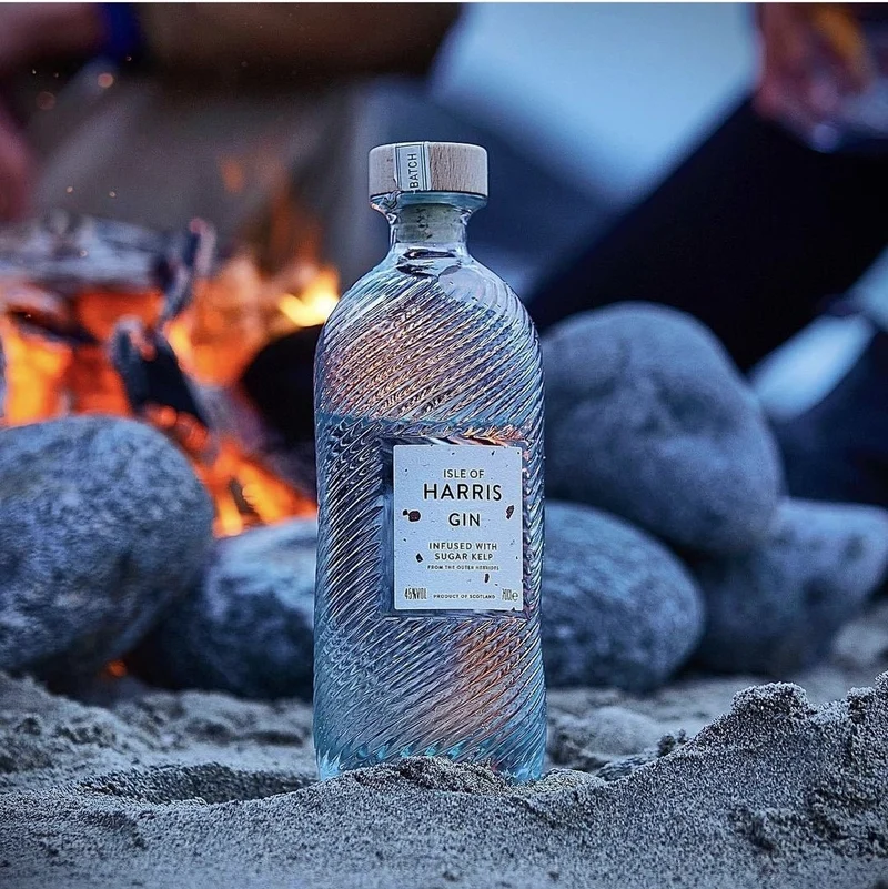 Isle of Harris scotch Gin 0,7l 45% vol. Fl Algen outer hebrid sugar kelp
