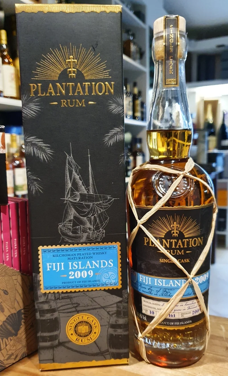 Plantation Fiji Island 2009 Kilchoman 2020 0,7l 49,6% vol. 11y single cask Islay Whisky Rum Planteray