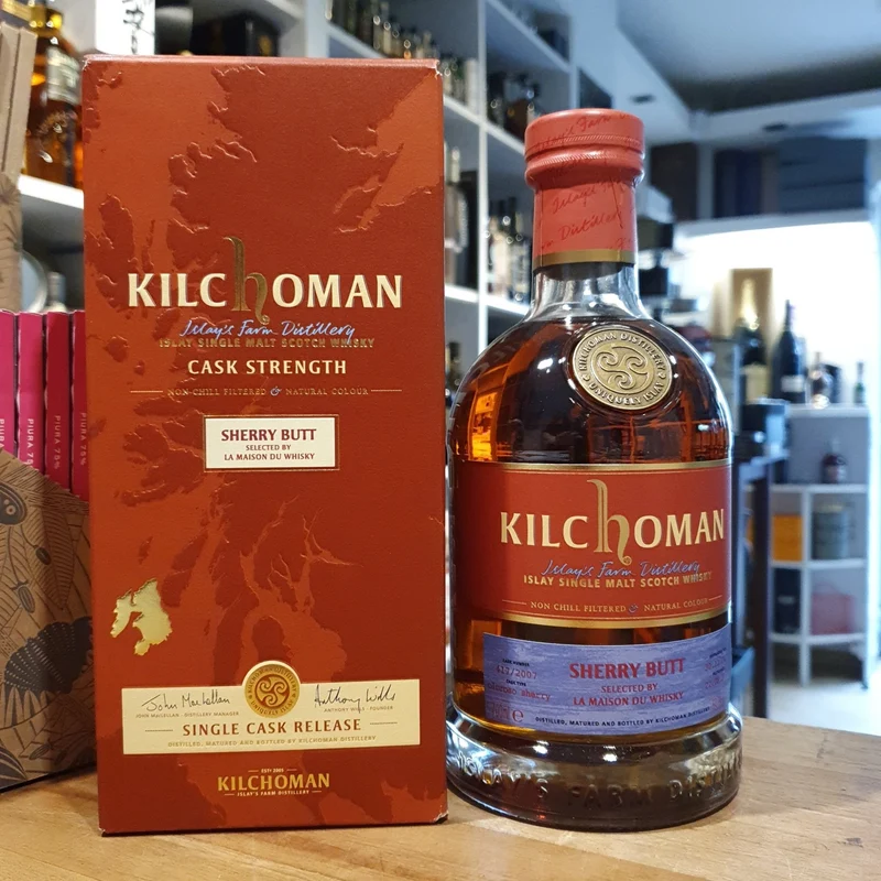X Kilchoman Sherry Butt 2007 2017 0,7l 59,3% vol. single cask whisky