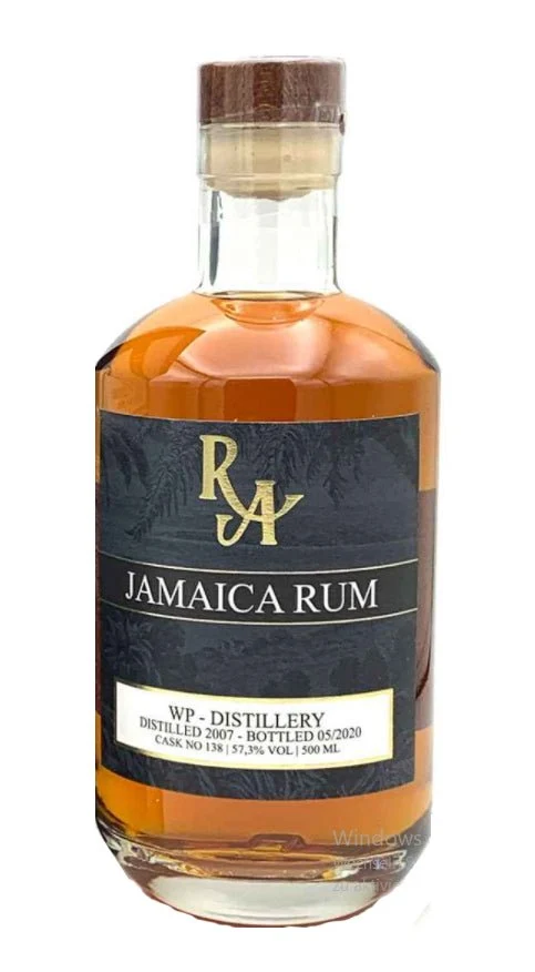 RA Jamaica 2007 2020 WP Worthy Park Islay finish #138 0,5l 57,3%vol. Rum Artesanal