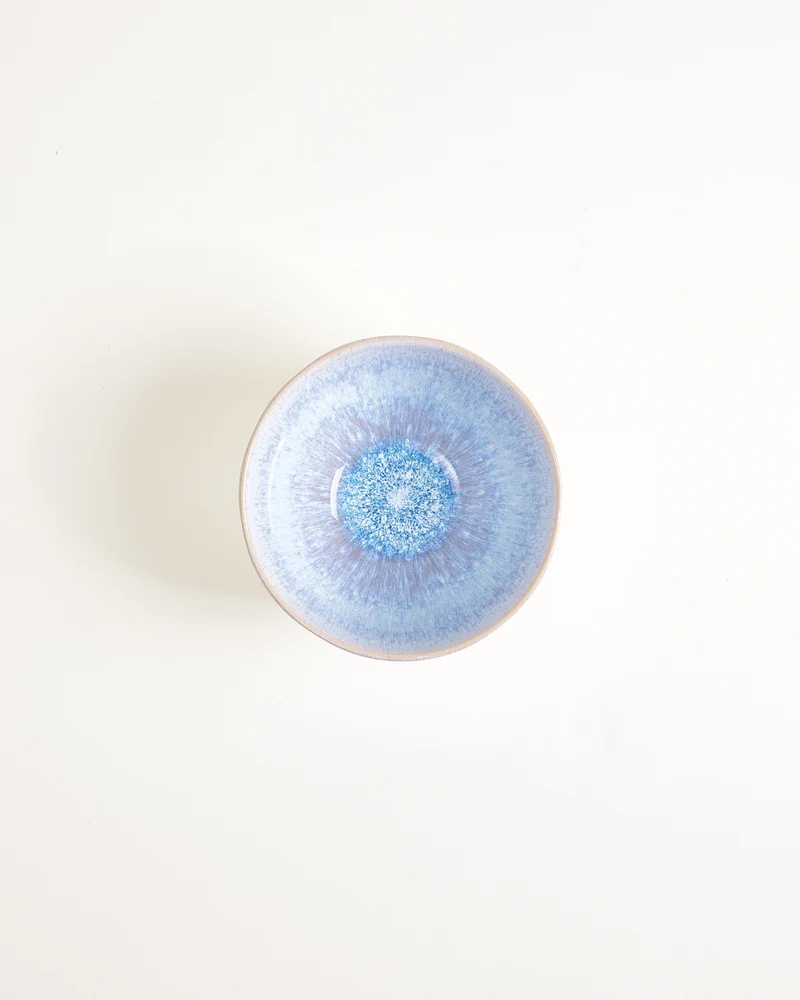 Melides Geschirr-Set stoneblue 24-teilig