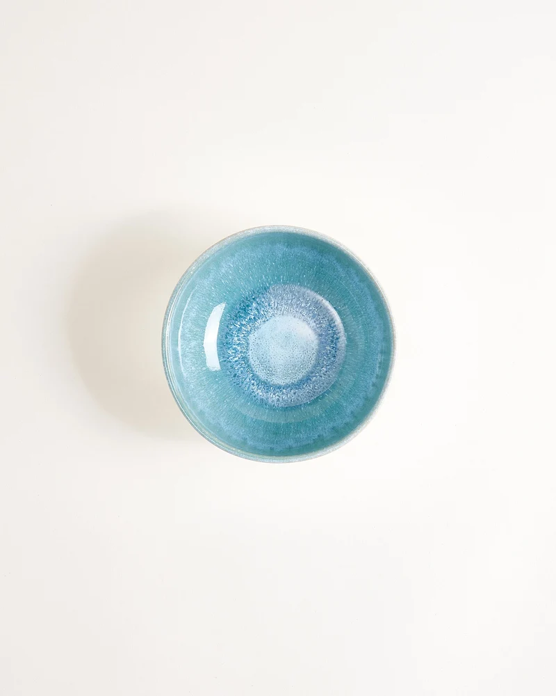 Alcachofra Geschirr-Set grünblau 24-teilig