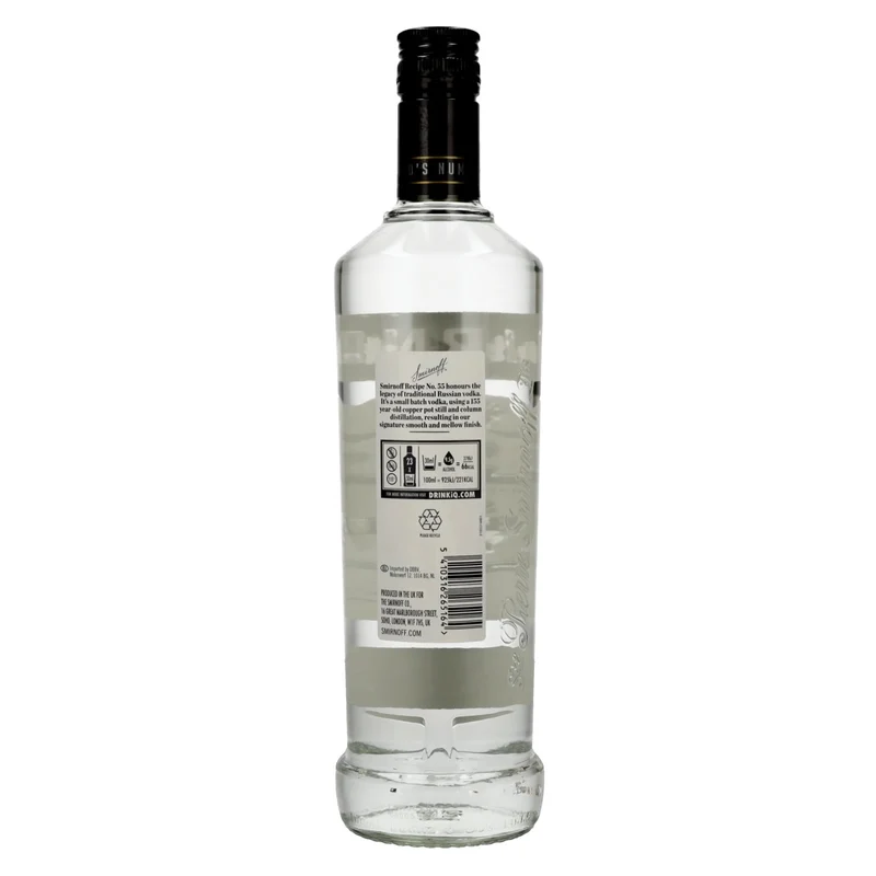 Smirnoff Black Small Batch Vodka 40% Vol. 0,7l