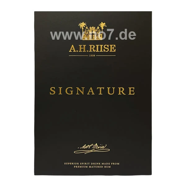 A. H. Riise Signature 0,7l