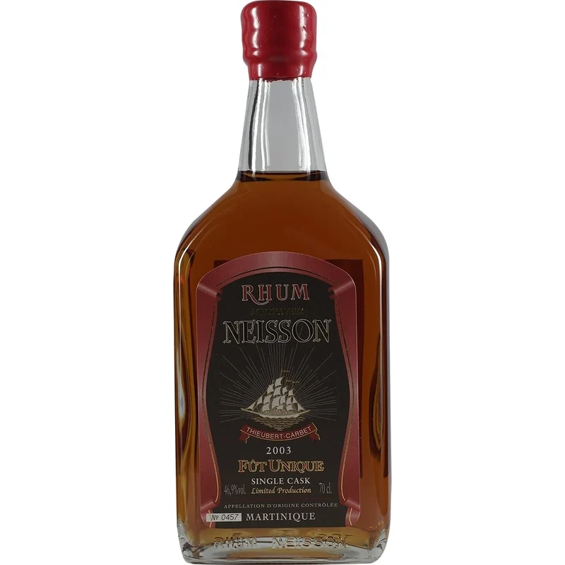 Neisson Single Cask Rhum 2003 for JIS Japan Import System