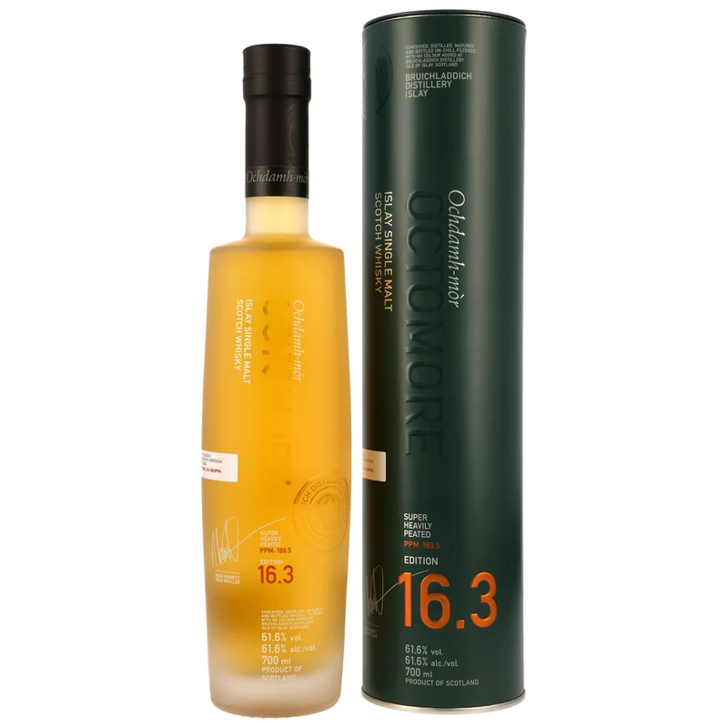 OCTOMORE 16.3 - 5 Jahre Release 2025 - 61,6% Vol.