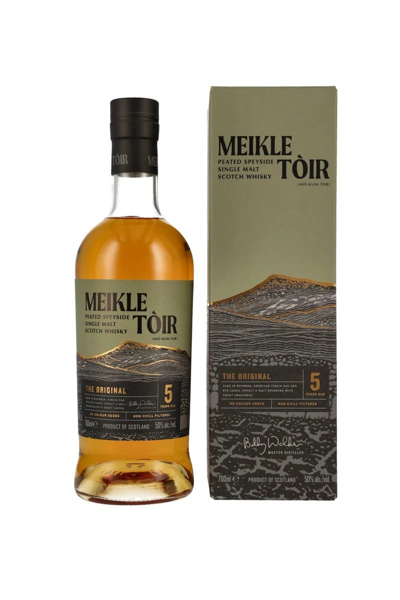Meikle Tòir The Original Peated Speyside Single Malt Scotch Whisky 50% vol. 700ml