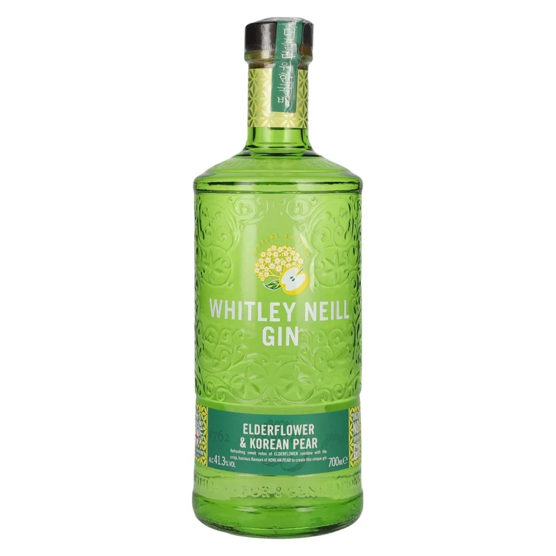 Whitley Neill ELDERFLOWER & KOREAN PEAR GIN 41,3% Vol. 0,7l