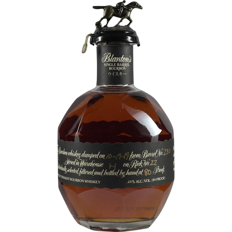 Blanton's Single Barrel Black Japan only