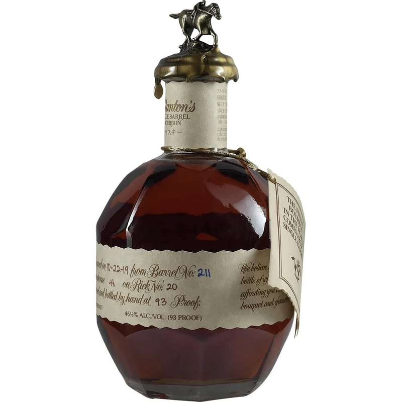 Blanton's Single Barrel Cask No. 211 for Liquormountain Y-Cask