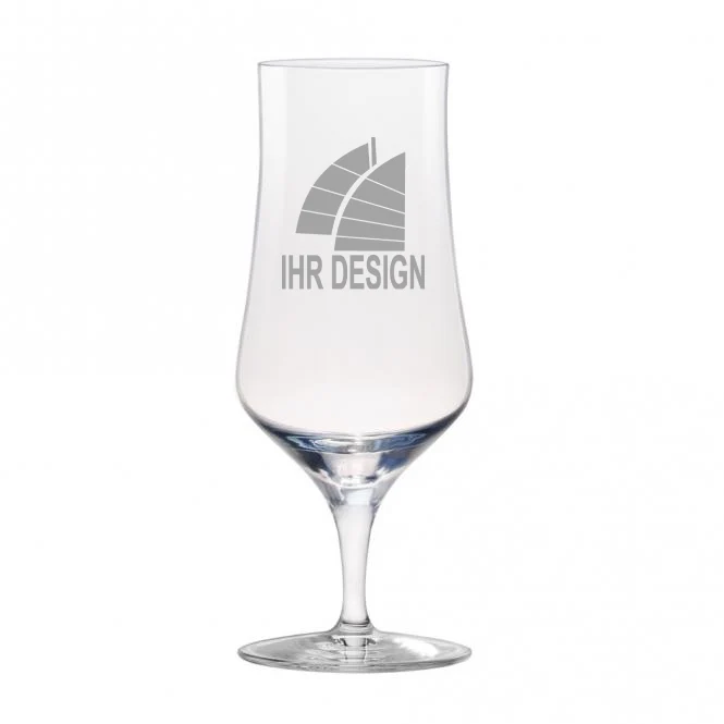 Bierglas / Bierpokal Stölzle Lausitz mit Gravur deines Logos / Designs 0,3l