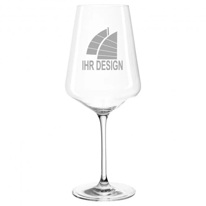 Leonardo Puccini Weißweinglas mit Gravur deines Logos / Designs 560 ml