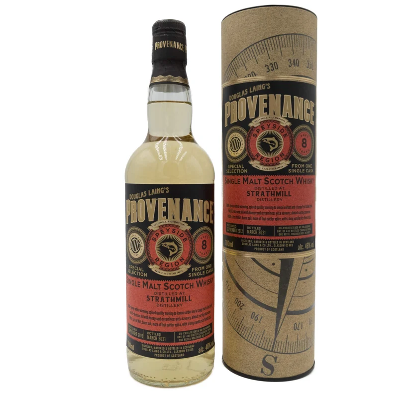 Strathmill 8 Jahre Provenance